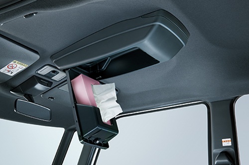 オーバーヘッドコンソール（開状態）